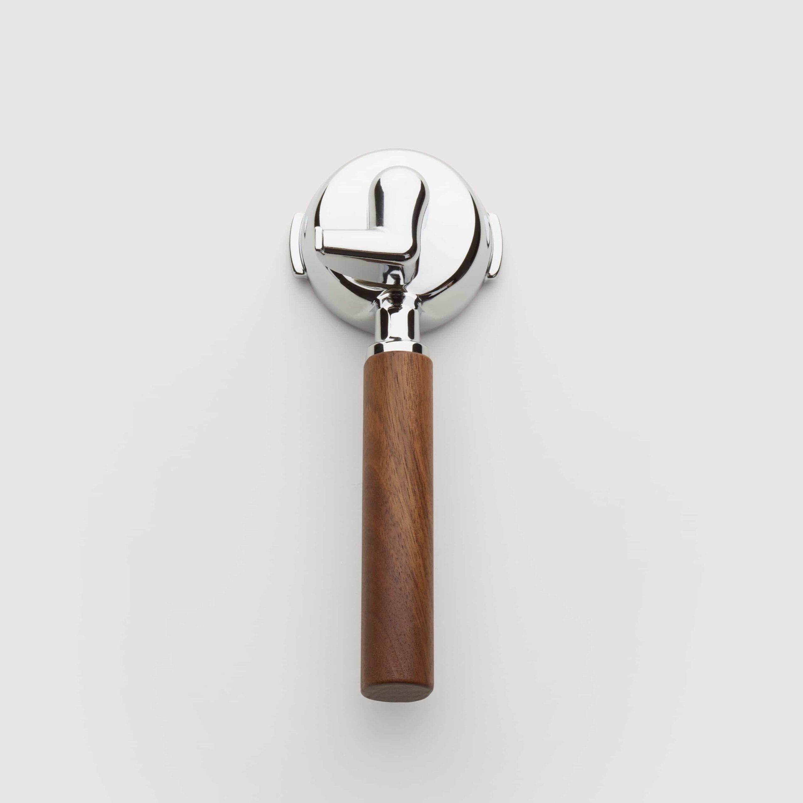 Einer-Siebträger walnut