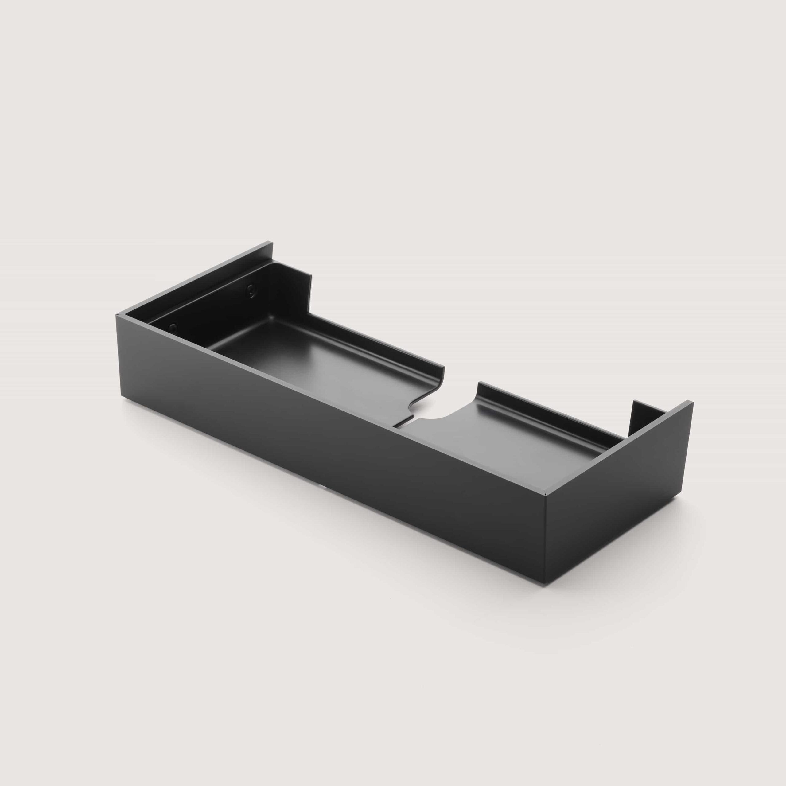 Tropfschalenrahmen black-mat