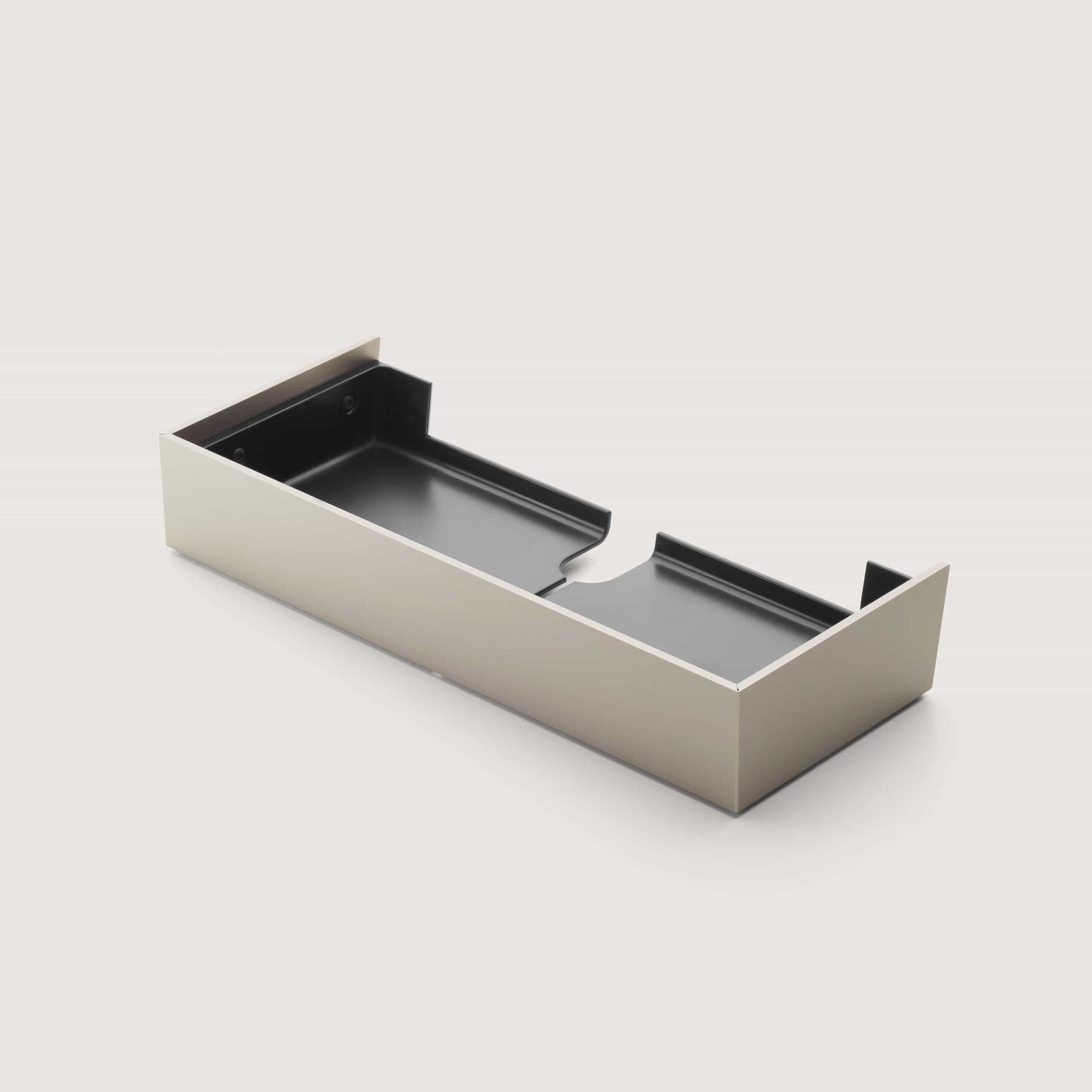 Tropfschalenrahmen silver-beige
